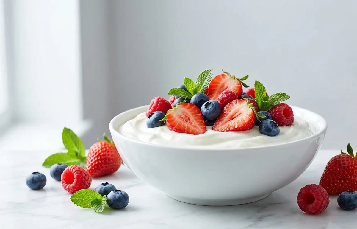 Greek Yogurt with Berries