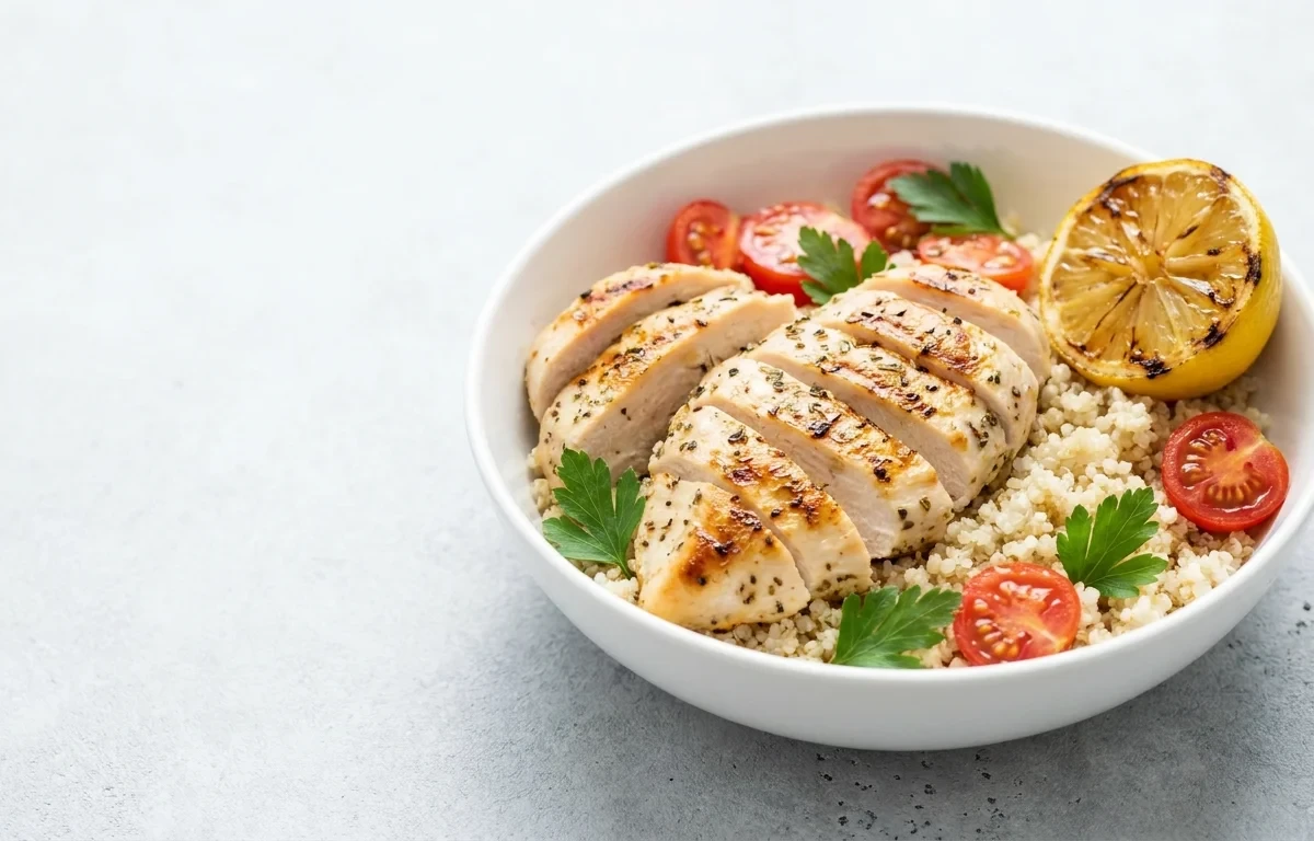 Grilled Chicken Bowl Muscle Building