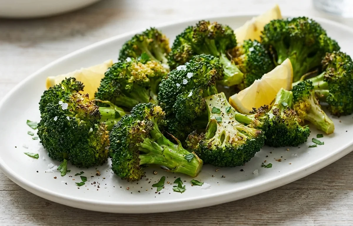 Grilled Salmon with Whole Wheat Couscous and Roasted Broccoli