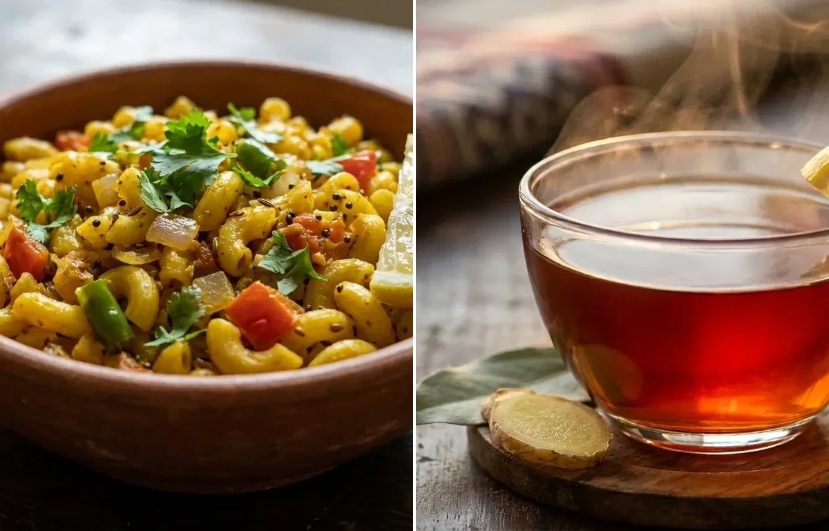Hanh Koni Bhurji with Assamese Red Tea