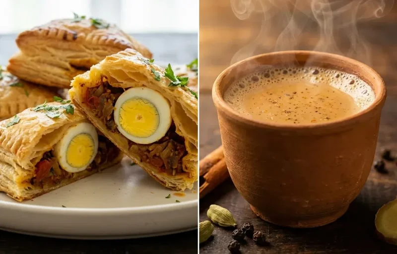Hyderabadi Egg Puffs