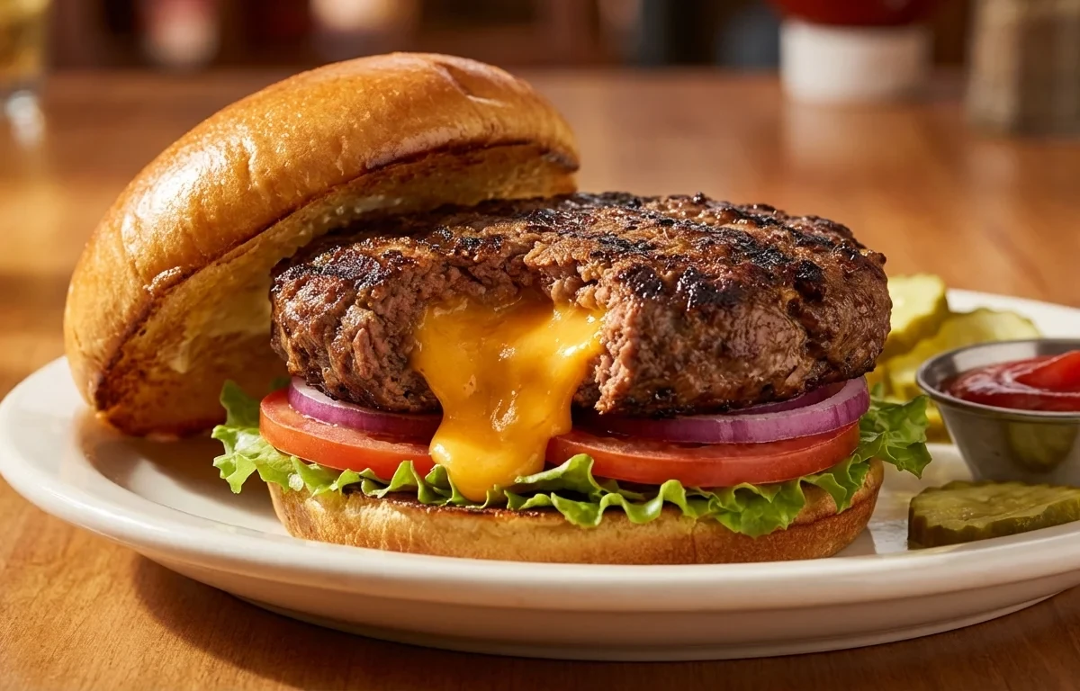Juicy Lucy Burger