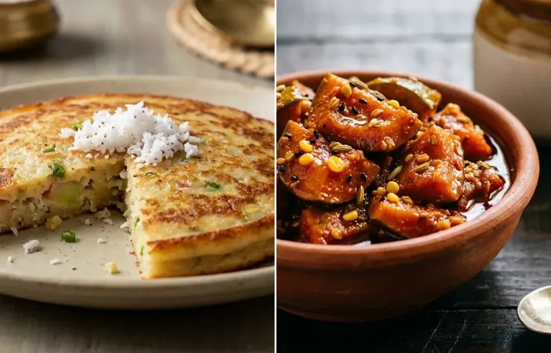 Kalingana Polo with Mango Pickle