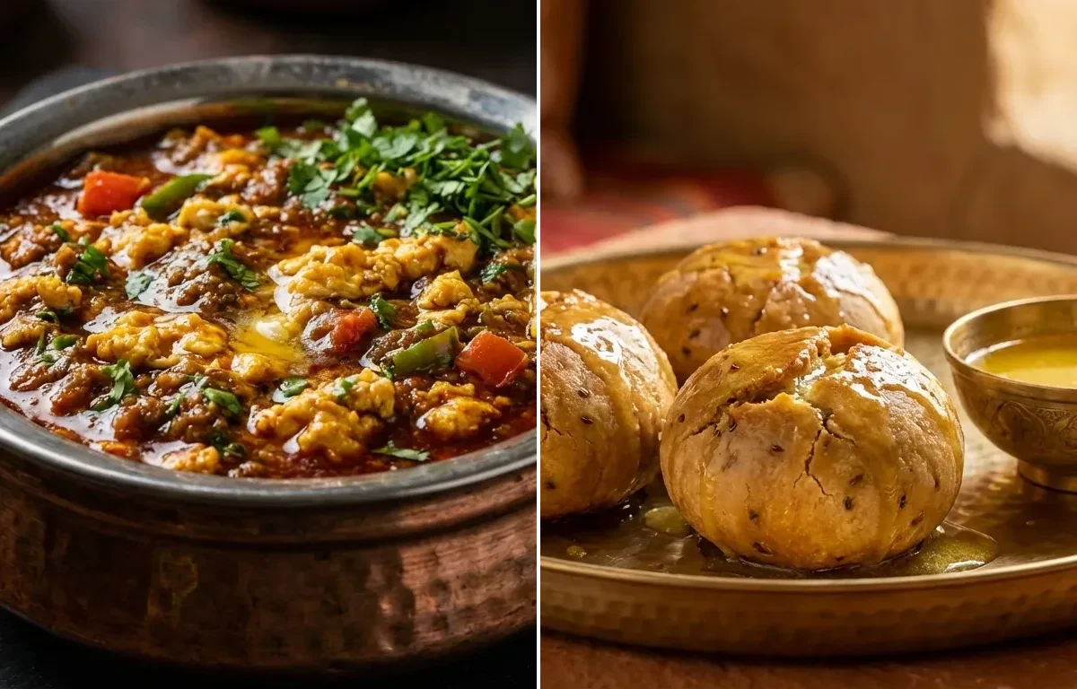 Keema Ghotala with Baati