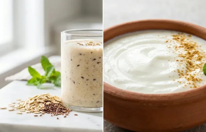 Lactation Oat Smoothie + supplement