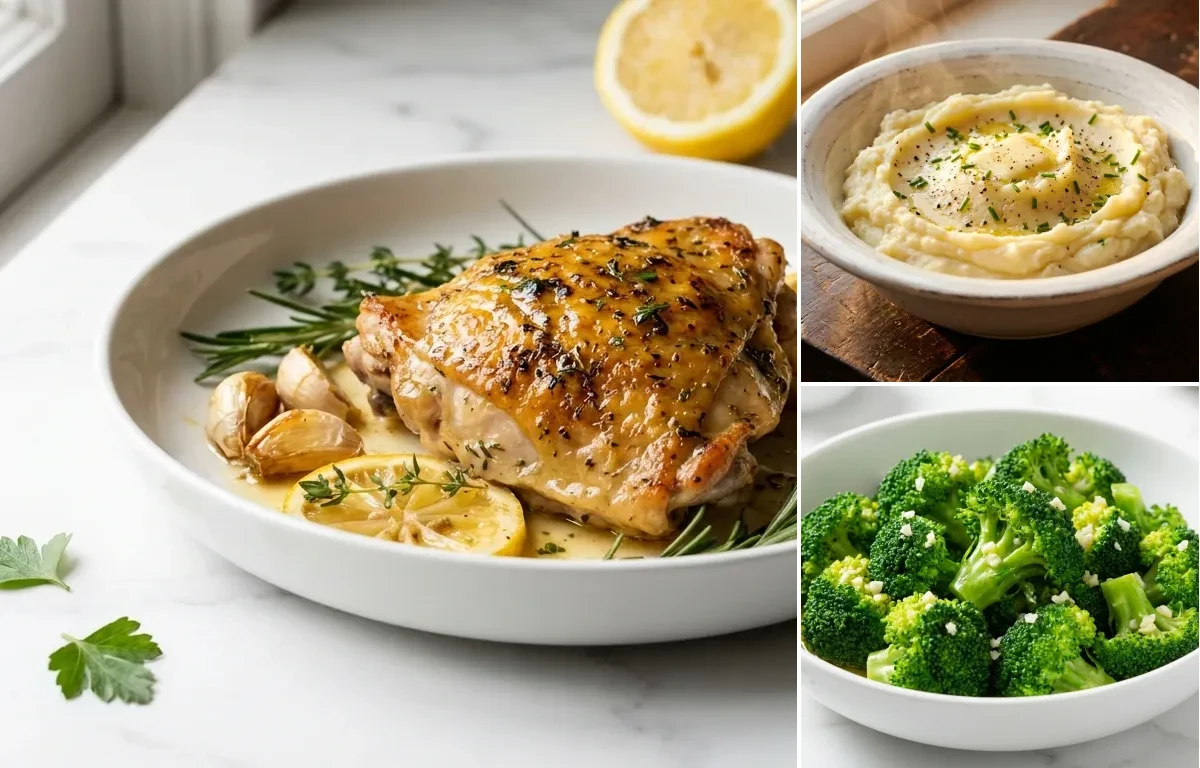 Lemon Herb Chicken Thighs