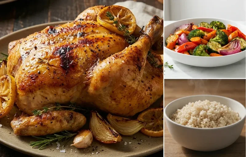Lemon Herb Roasted Chicken