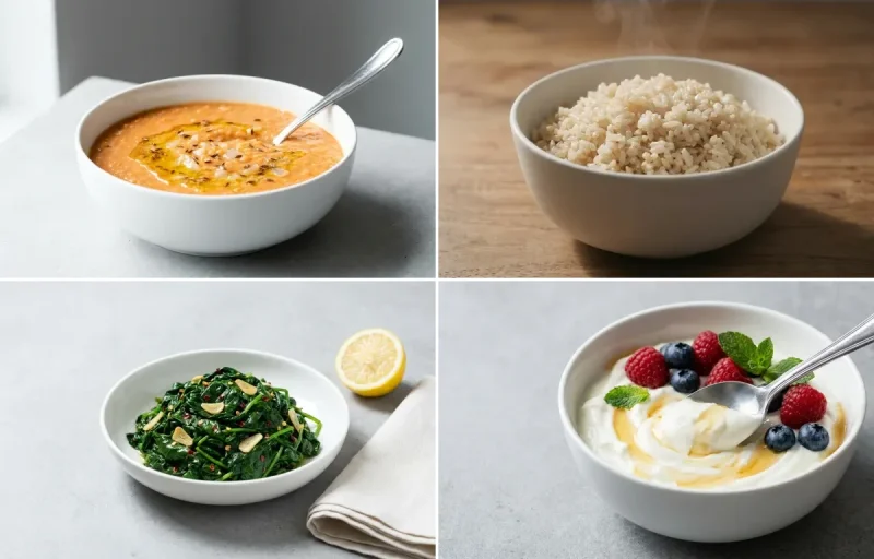 Lentil Dal with Turmeric and Cumin with Steamed White Rice