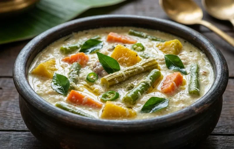 Lentil Pancake (adai) + Avial