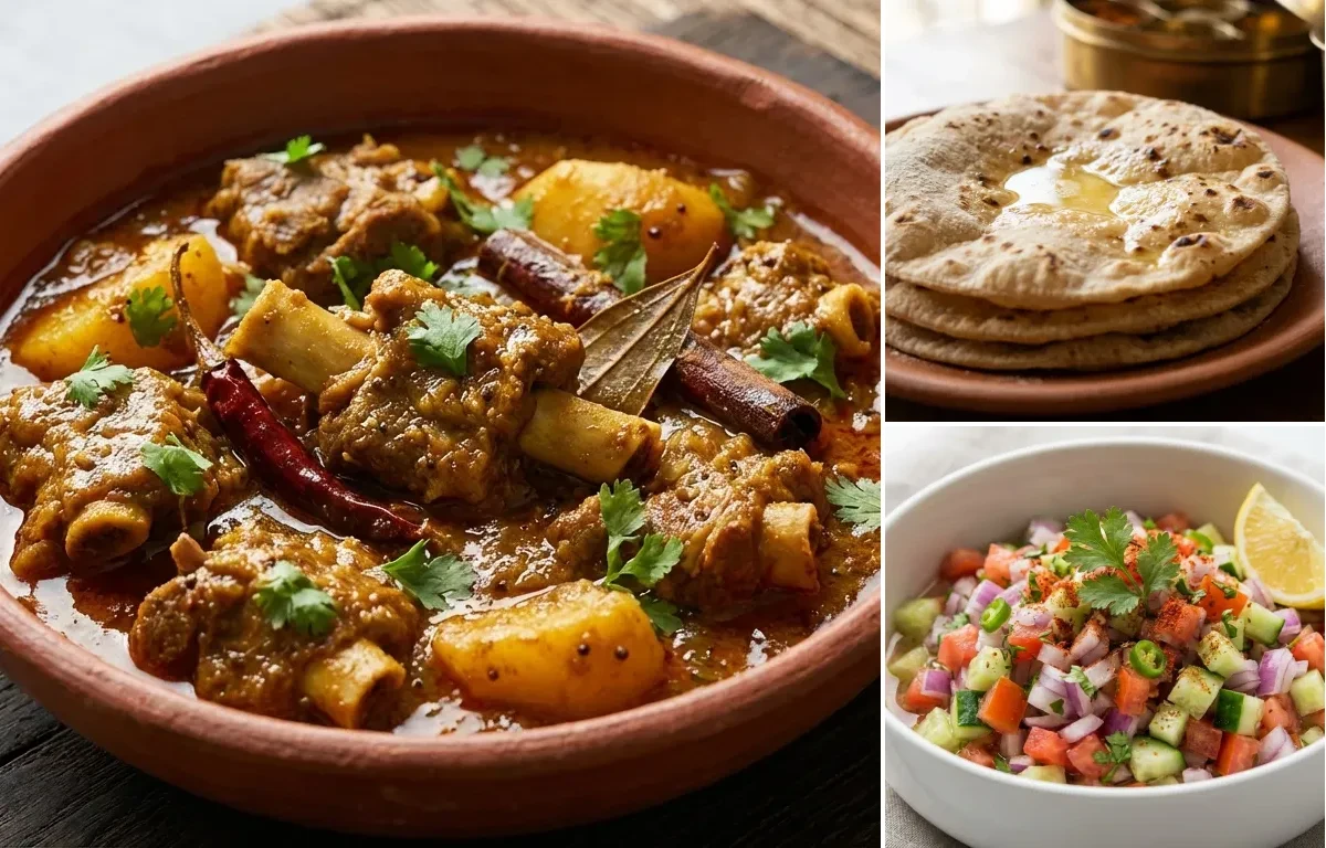 Mansa Besara with Roti