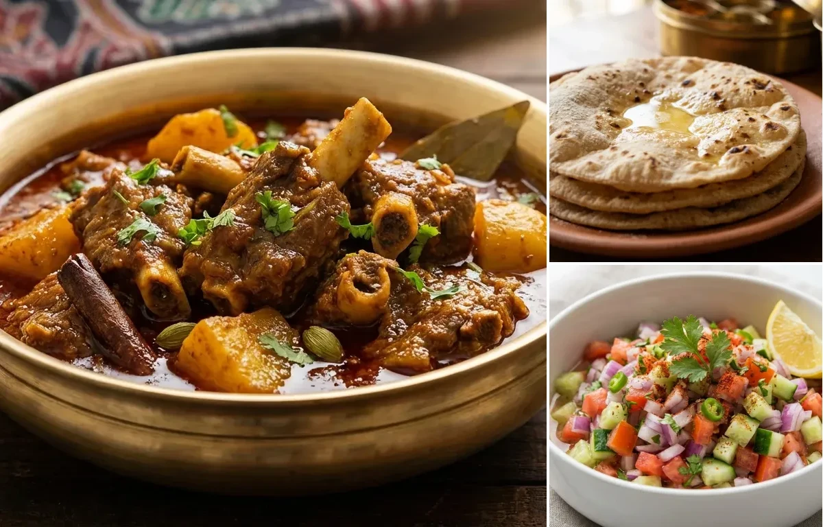 Mansa Kassa with Roti
