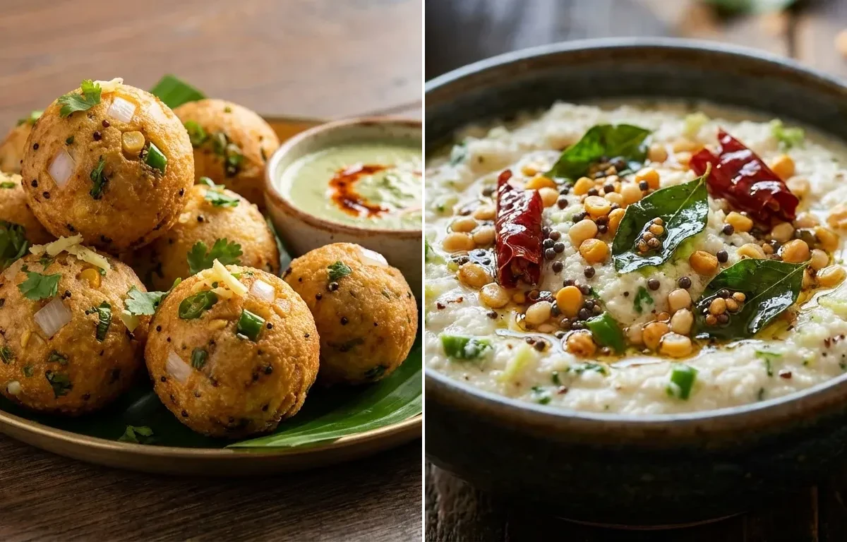 Masala Ponganalu with Kobbari Pachadi