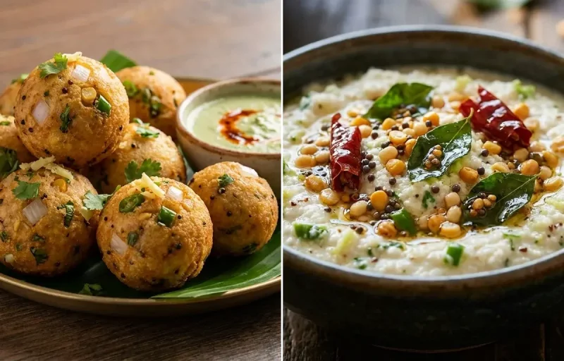 Masala Ponganalu with Kobbari Pachadi