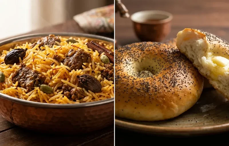 Matschgand Pulao with Kashmiri Girda