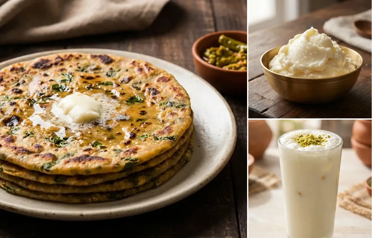 White Butter with Sweet Lassi