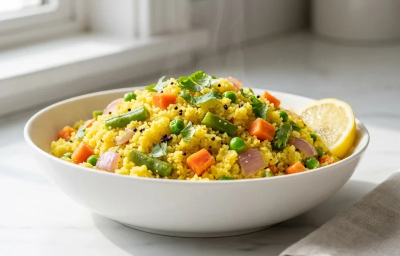 Mixed Vegetable Upma