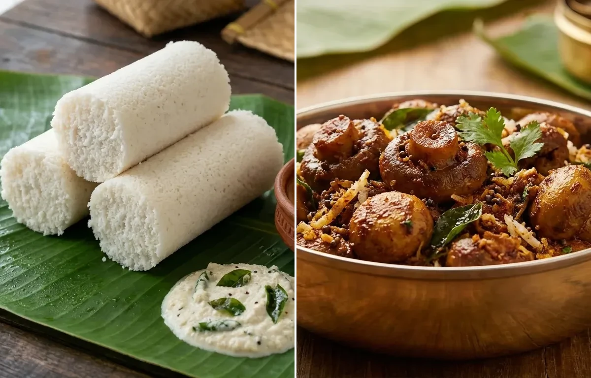 Moode with Mushroom Sukka