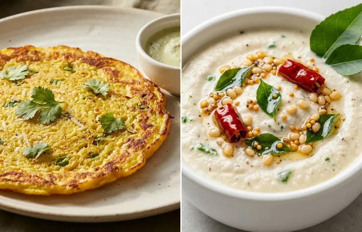 Mooga Polo with Coconut Chutney