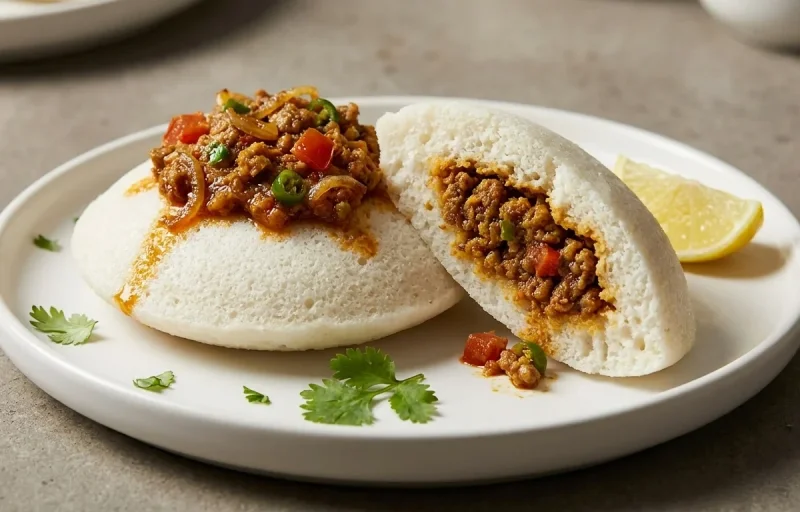Mutton Keema Idli