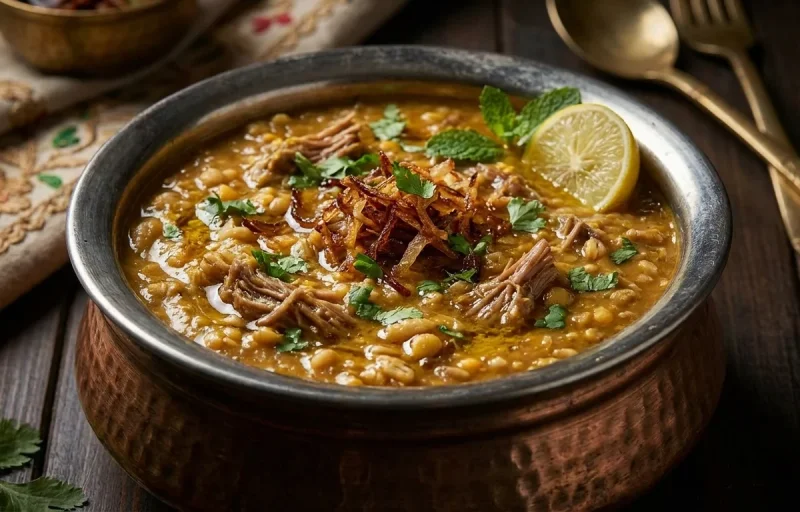 Mutton Khichda