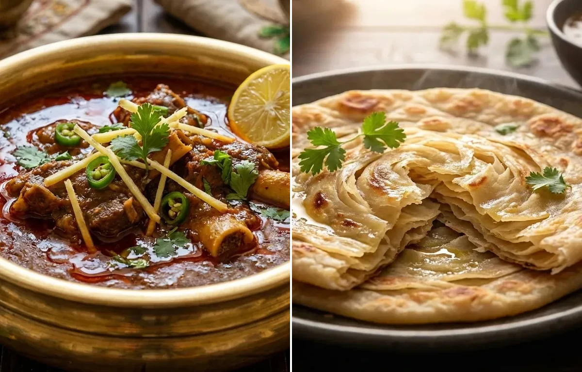 Mutton Nihari with Ulte Tawa Paratha