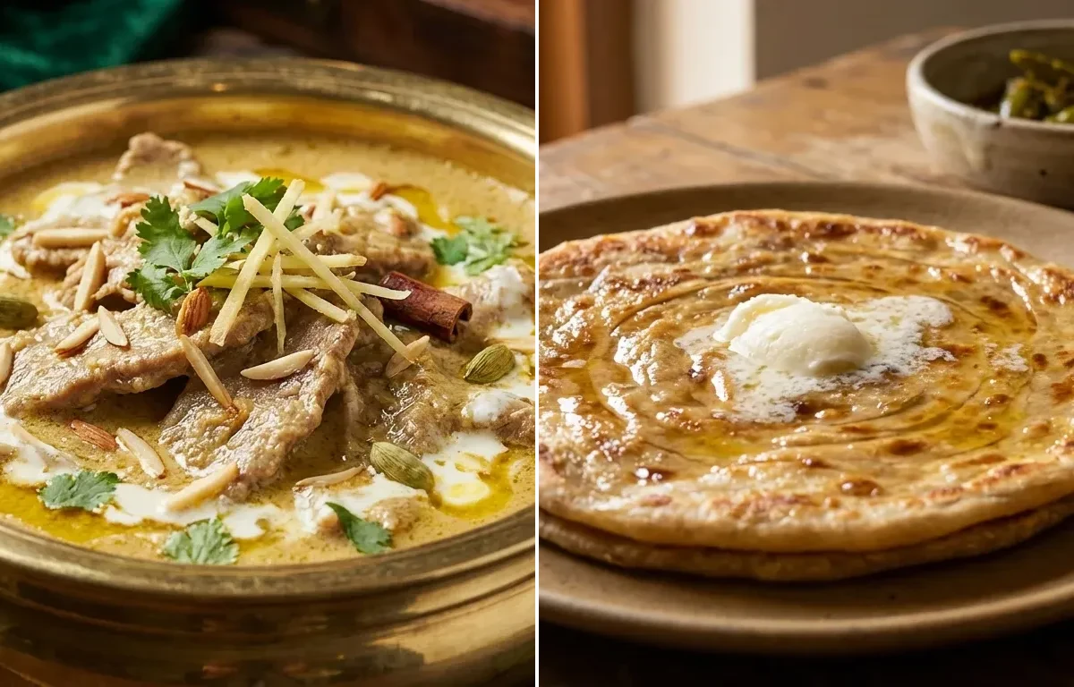 Mutton Pasanda with Paratha