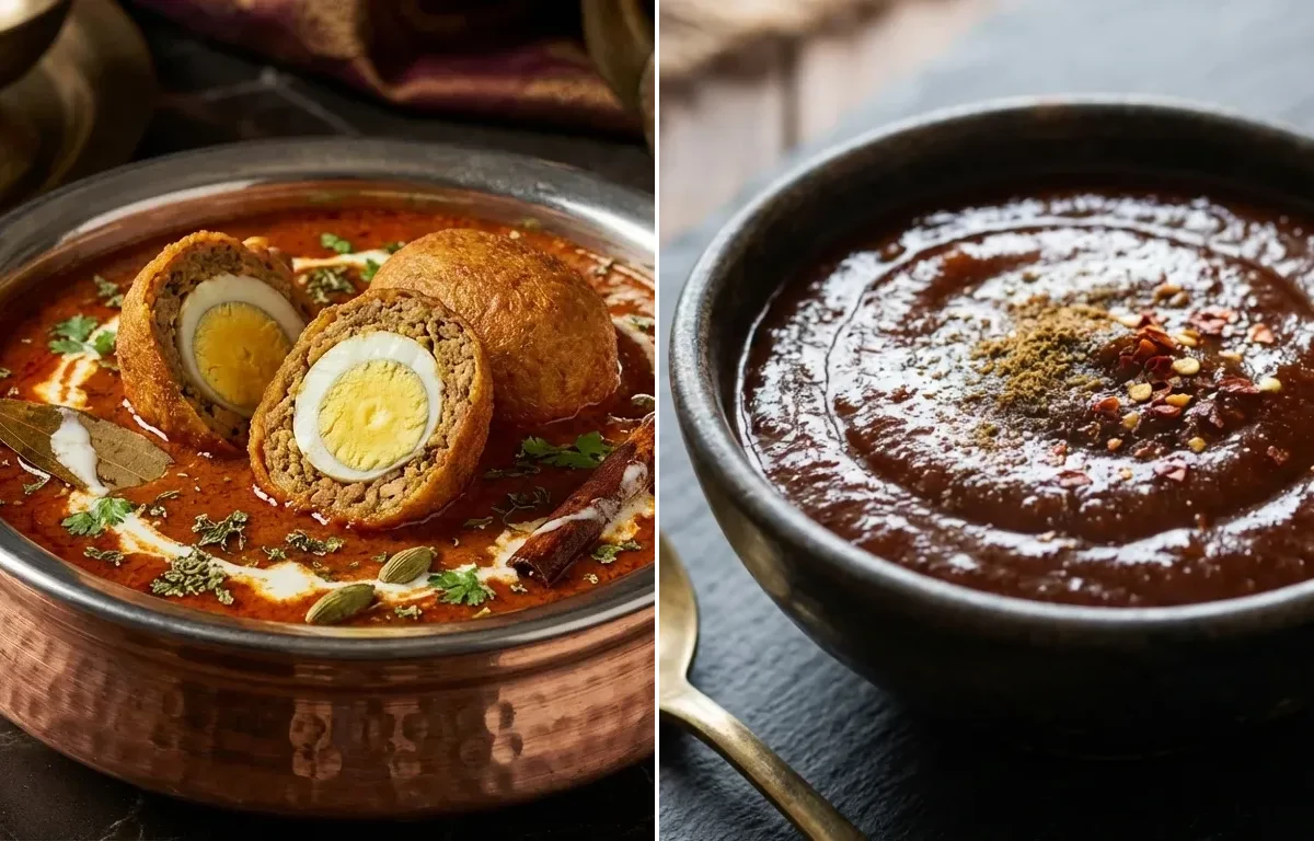 Nargisi Kofta with Tamarind Chutney