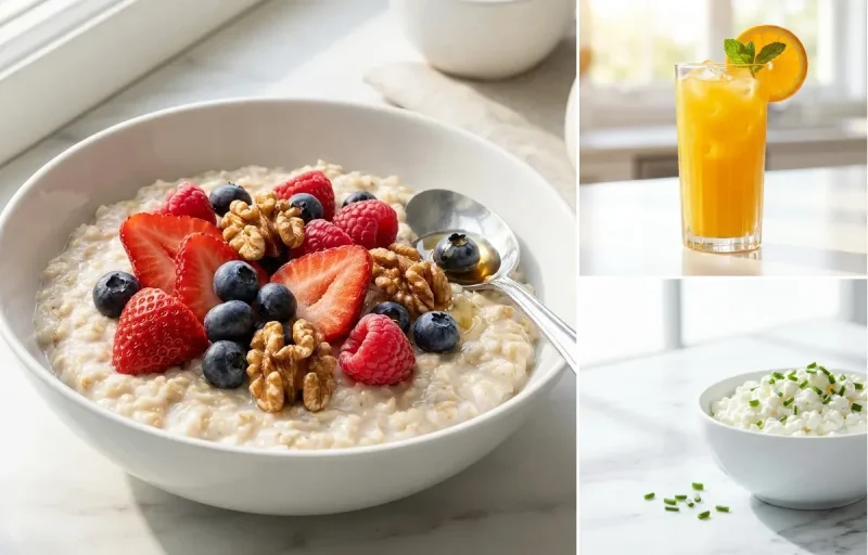 Oatmeal with Berries and Walnuts Pregnancy