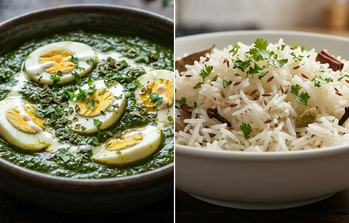 Palak Anda Curry