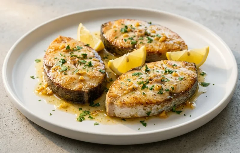 Pan-Seared Kingfish