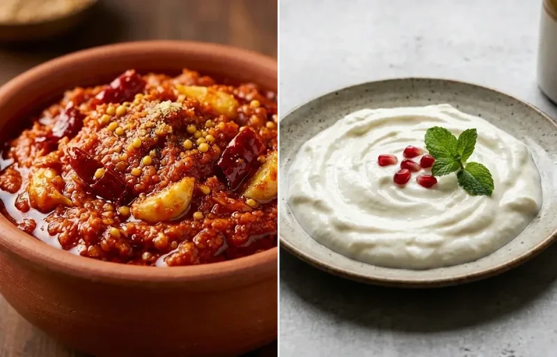 Paneer Besan Chilla with Garlic Chutney and Plain Curd