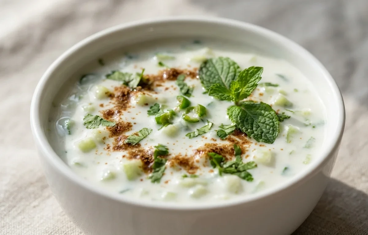 Paneer pulao + Cucumber raita