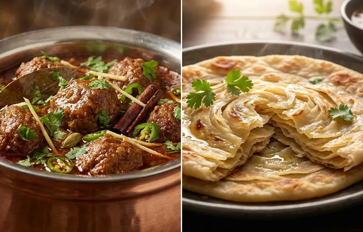 Patili Kabab with Ulte Tawa Paratha