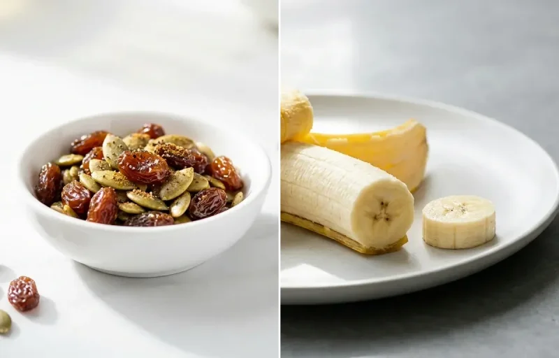 Pumpkin Raisin Mix with Banana