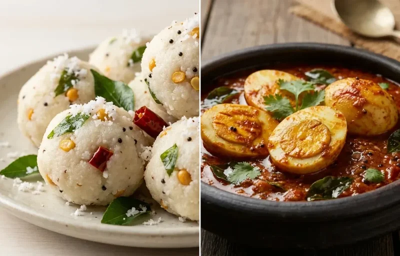 Pundi Gatti with Egg Pulimunchi