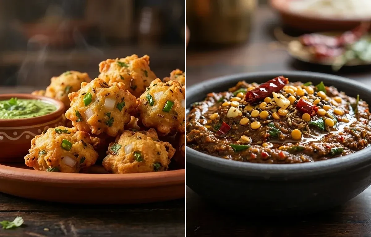 Punugulu with Gongura Chutney