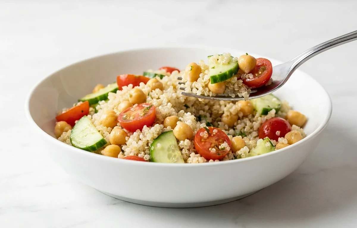 Quinoa Chickpea Bowl