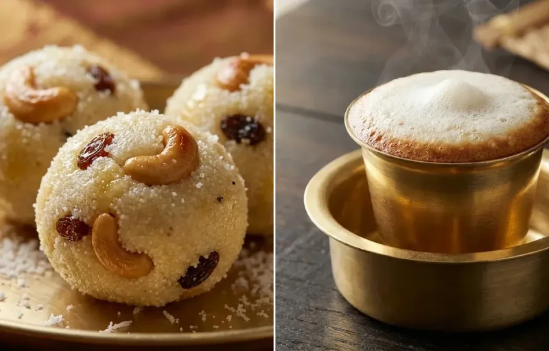 Rava Oonde with Filter Coffee