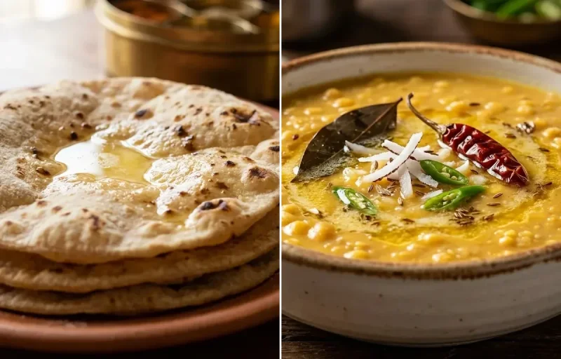 Roti with Butor Dali