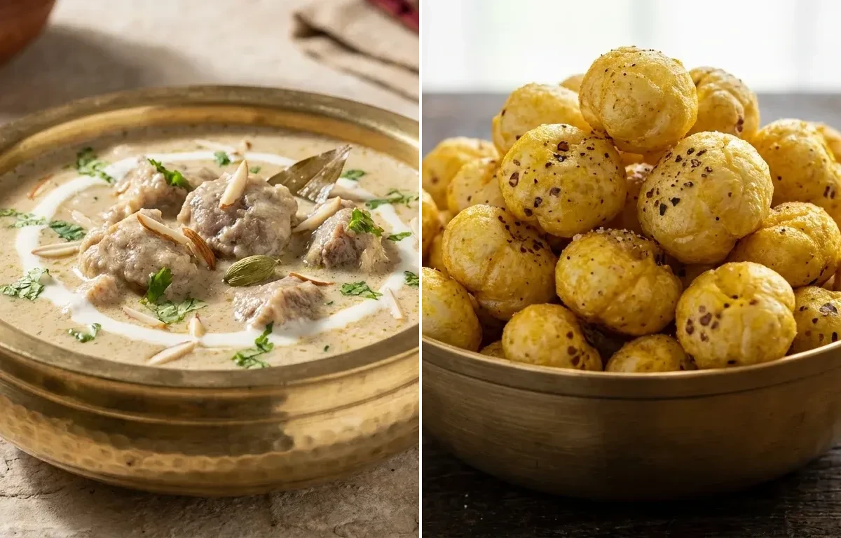 Safed Maas with Roasted Makhana