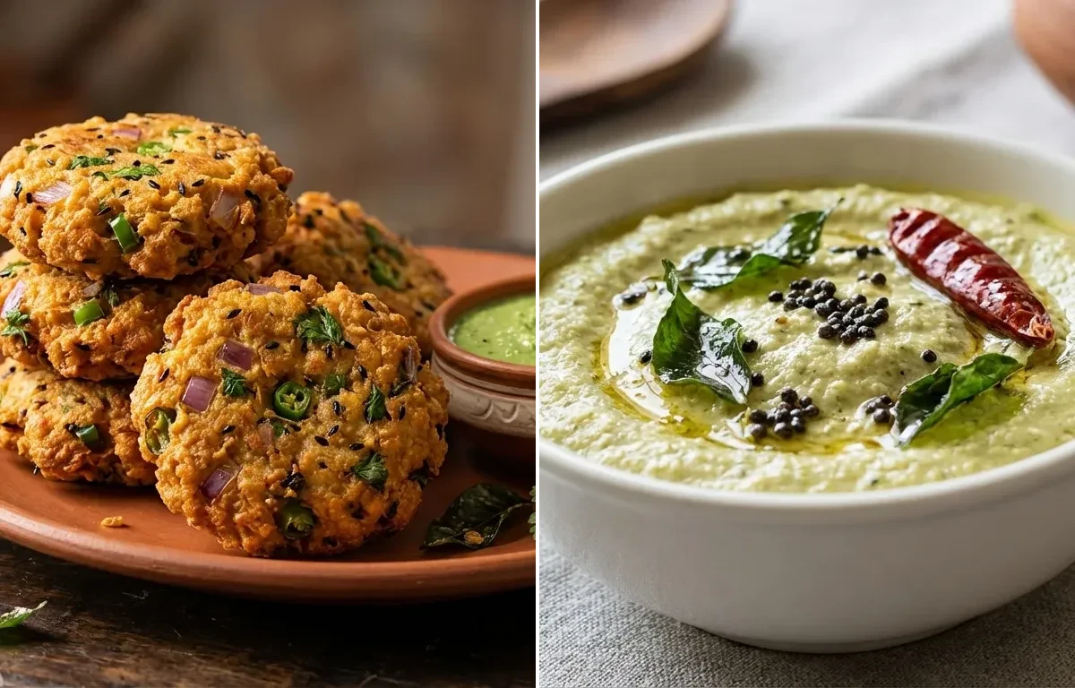 Sajja Bara with Nadia Chutney