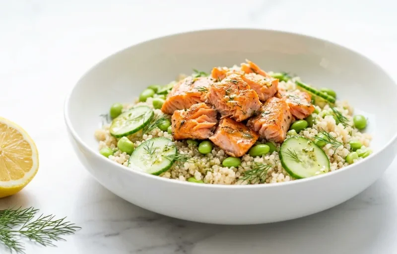 Salmon Quinoa Salad Anti Inflammatory