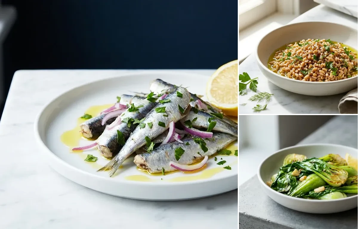 Sardines with Lemon and Herbs