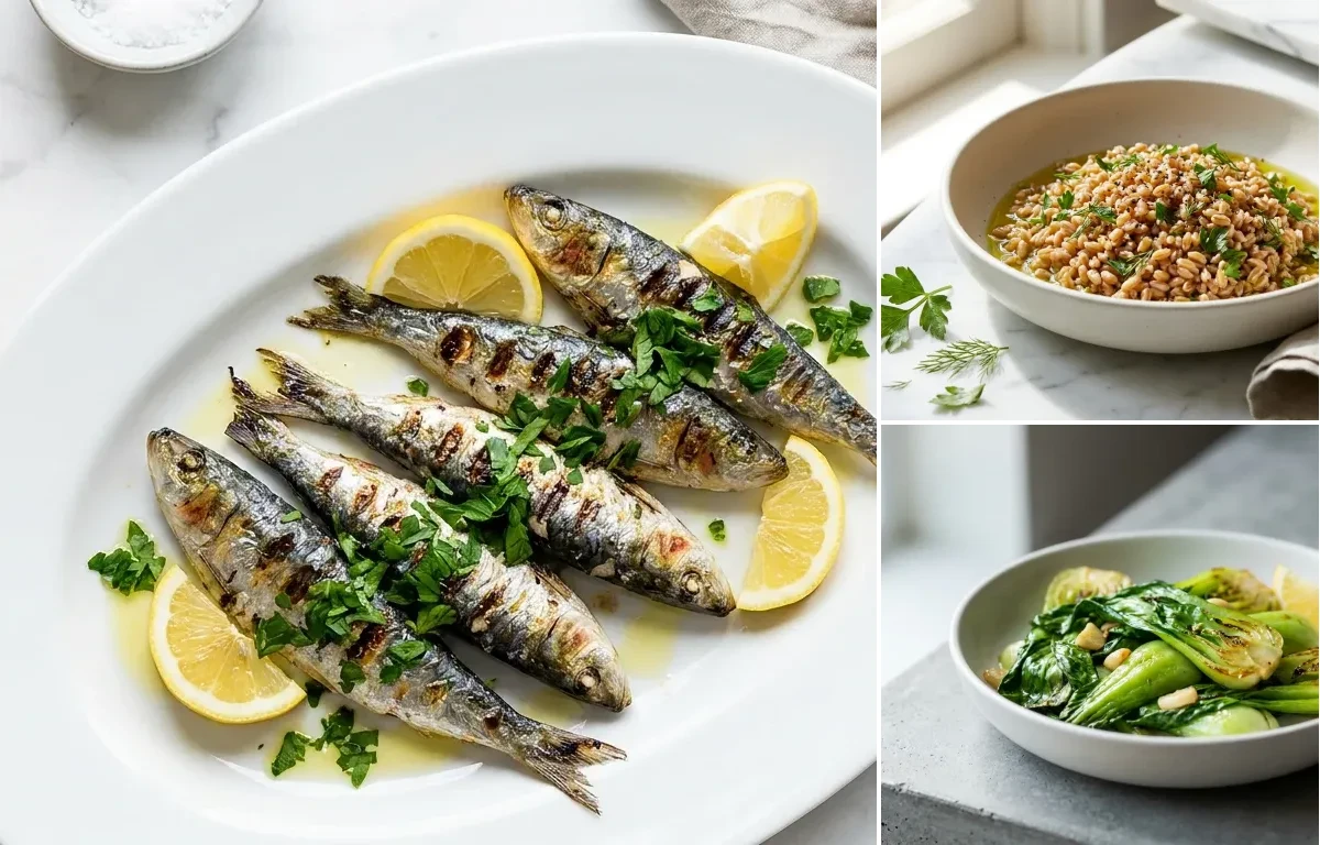 Sardines with Lemon and Parsley
