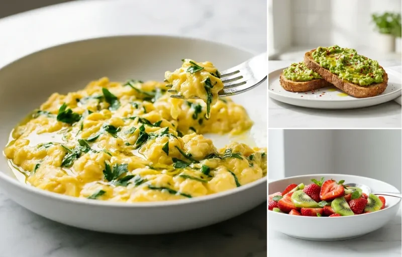 Scrambled Eggs with Herbs