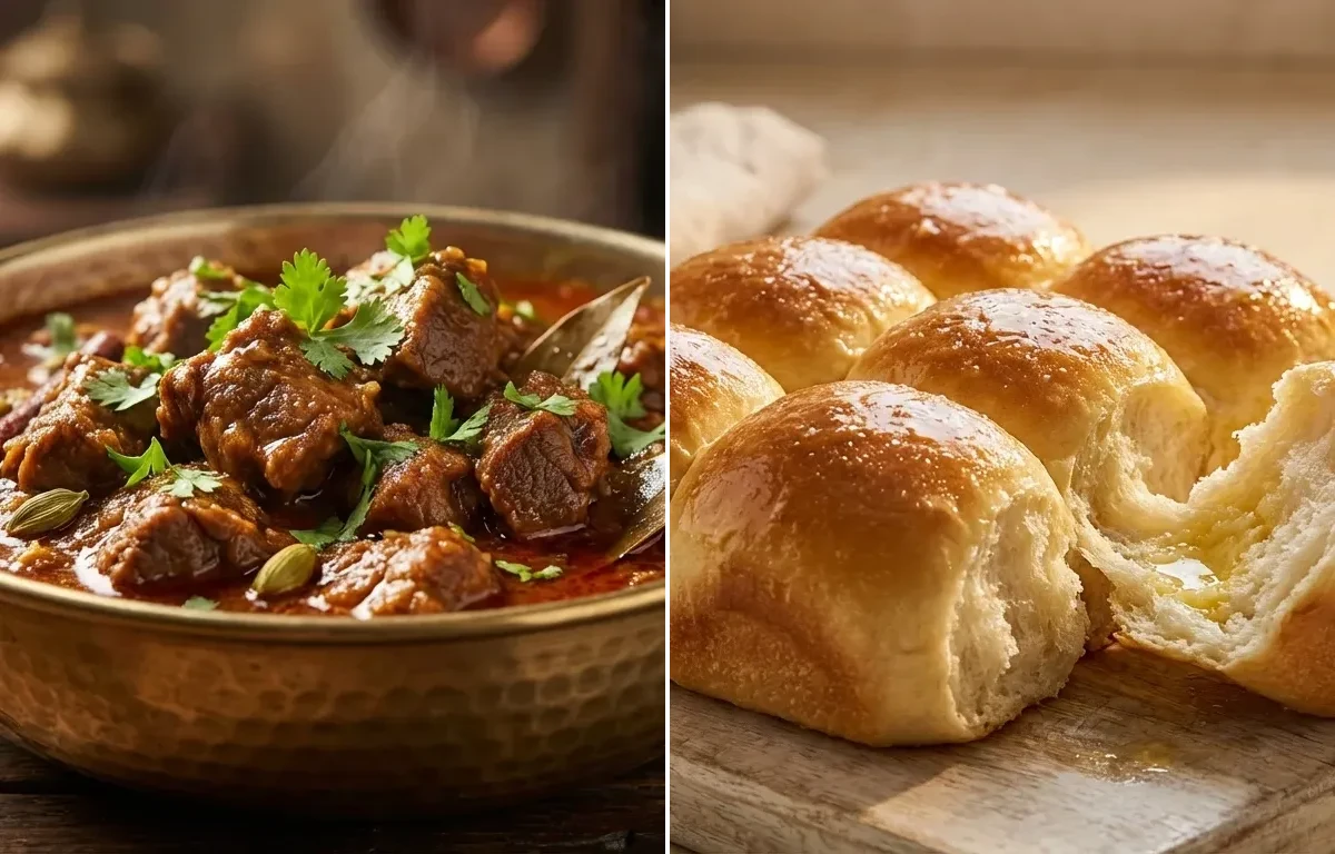 Seyal Mutton with Ladi Pav