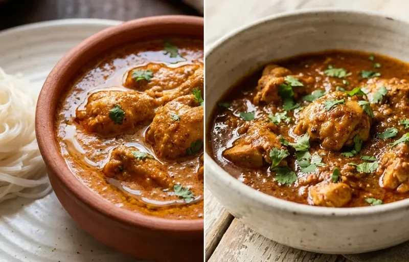 Shevyo Ani Rosu with Goan Chicken Ros