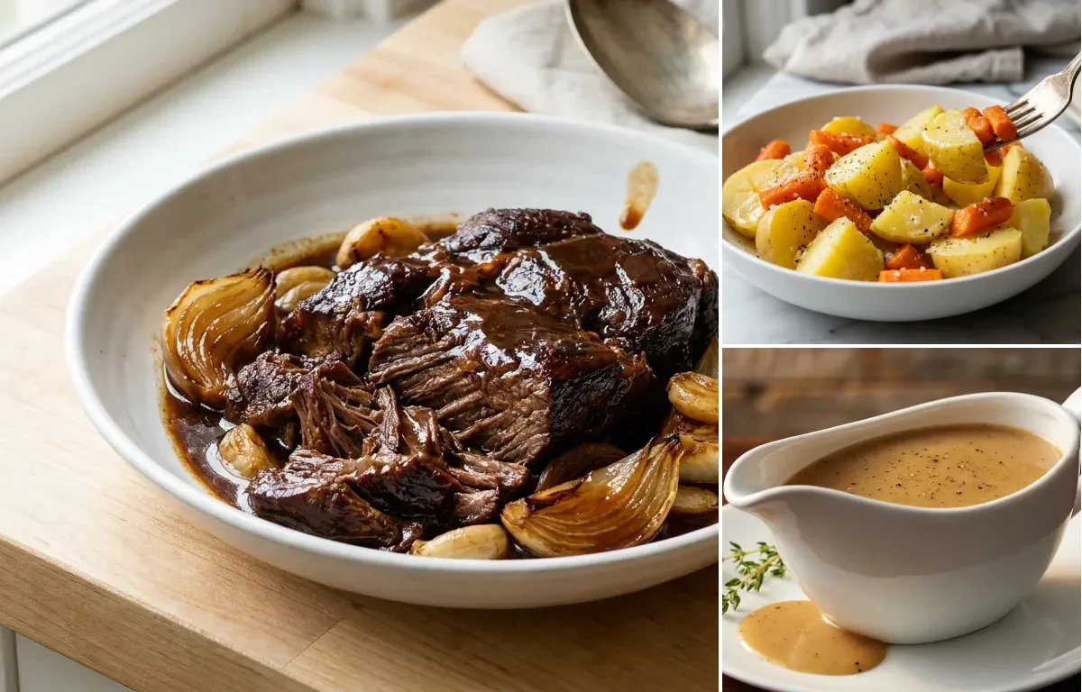Soft Cooked Carrots and Potatoes