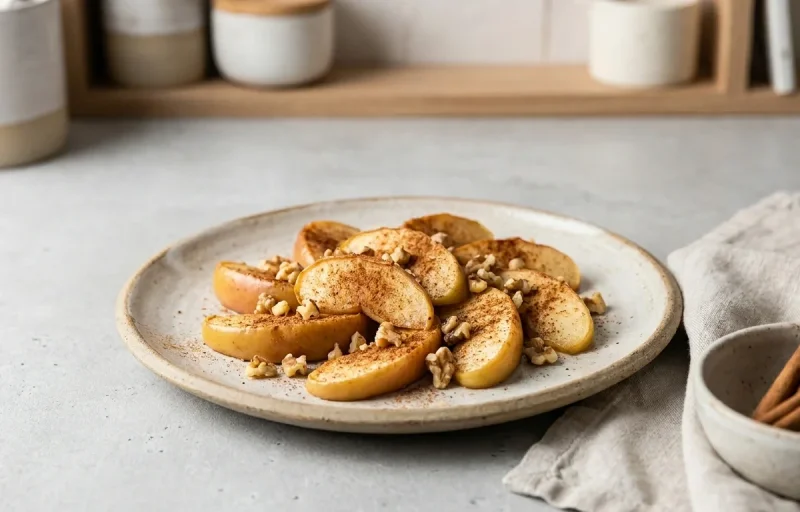 Southwest Egg Scramble Bowl with Apple With Cinnamon