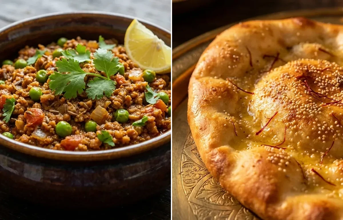 Soya Keema with Taftan